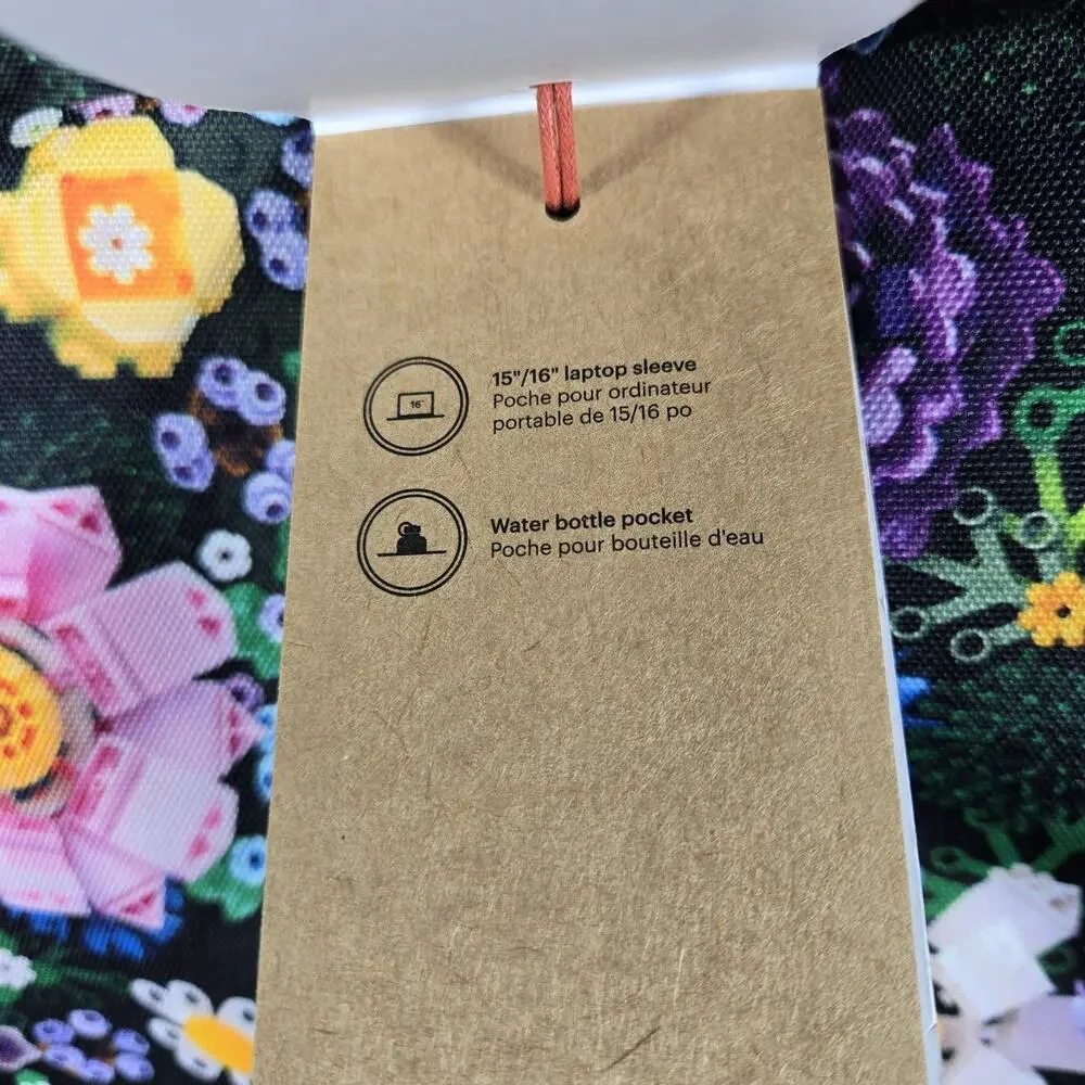 Herschel x LEGO Classic XL Backpack 30L Garden Floral Laptop Bag 16